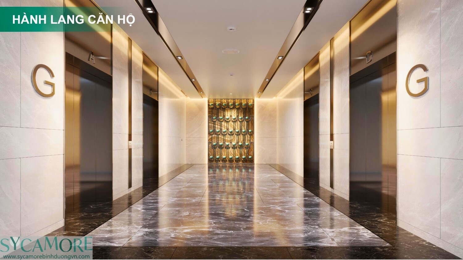 Hành Lang Chờ Thang Máy