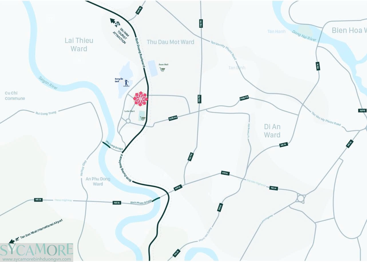 Vị Trí Setia Edenia