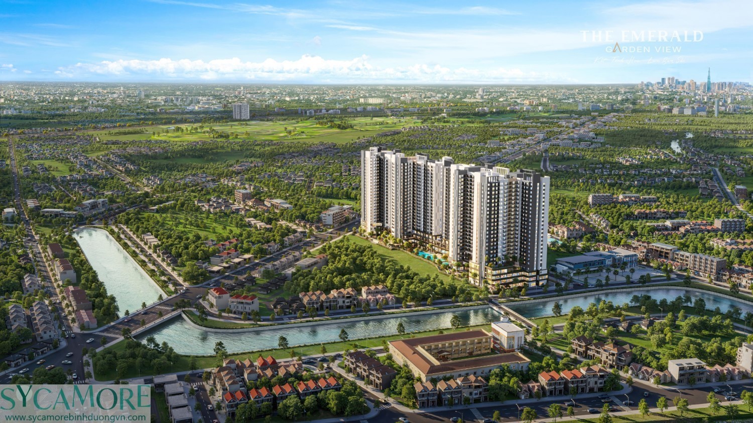 Vị Trí The Emerald Garden View đẹp